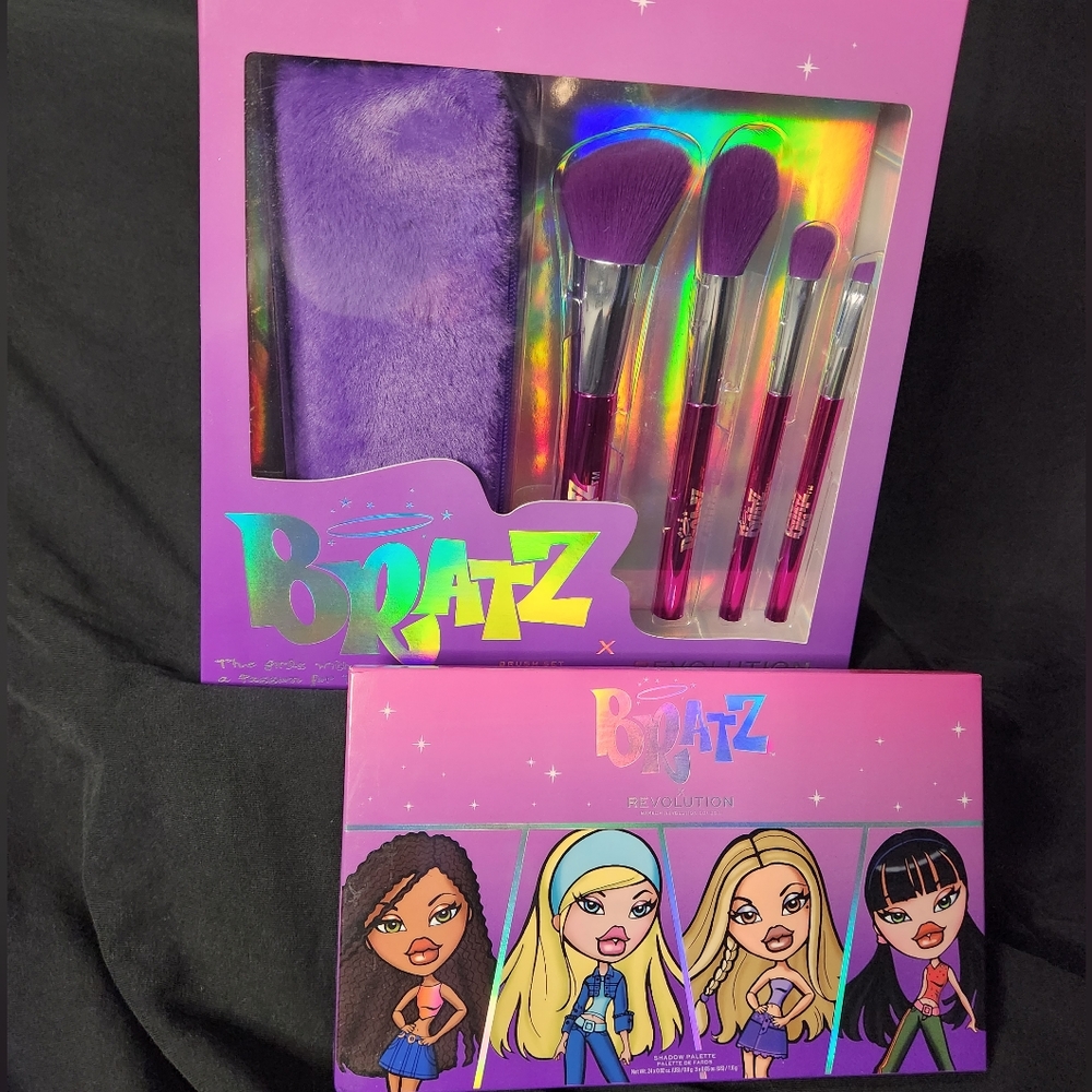 *NEW, SEALED* Revolution × Bratz Eyeshadow and Brush Bundle